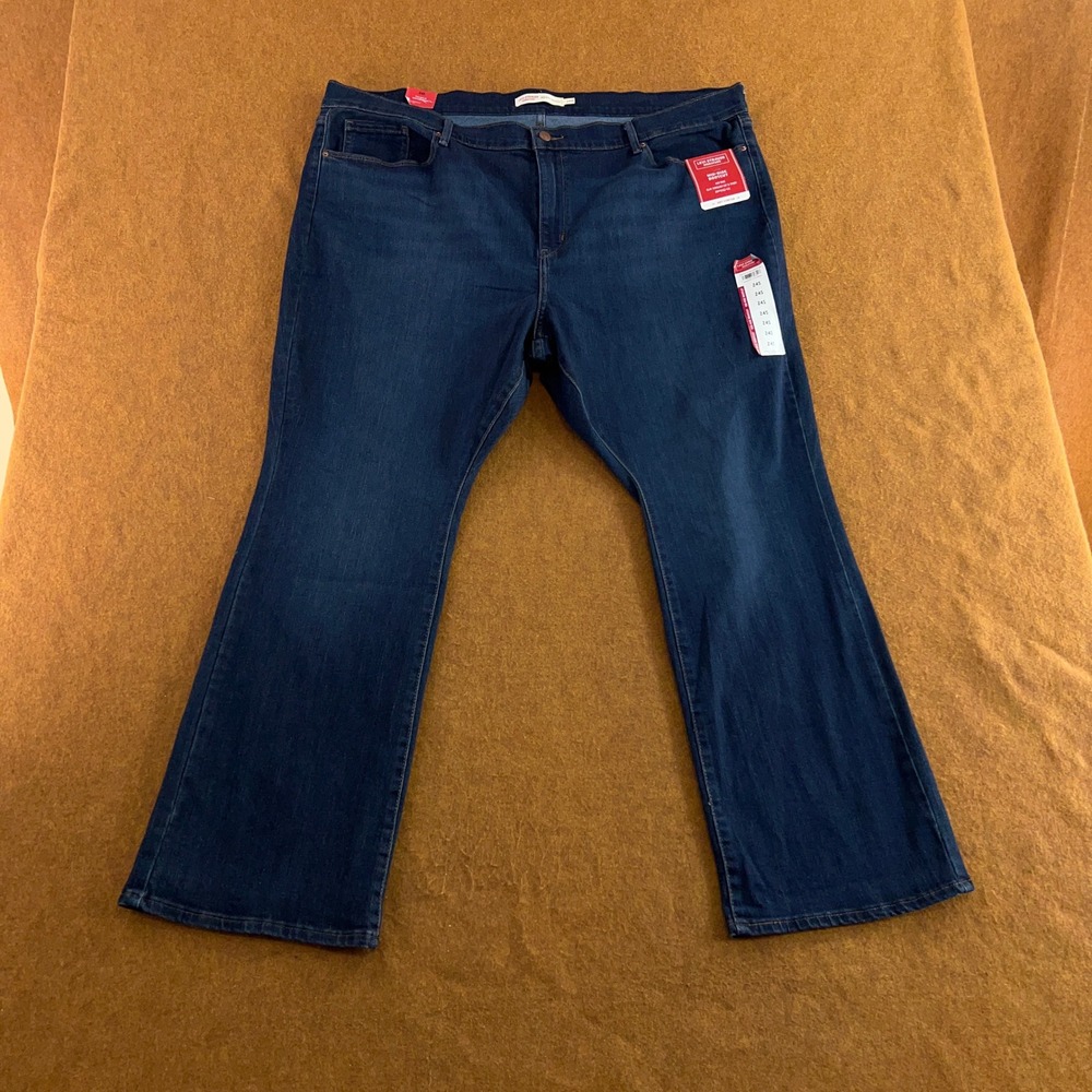 Levi Strauss Signature Womens 24S Blue Mid-Rise Bootcut Jeans NWT